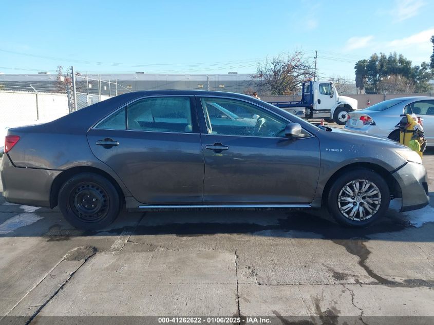 VIN 4T1BD1FK3DU079752 2013 TOYOTA CAMRY HYBRID no.13