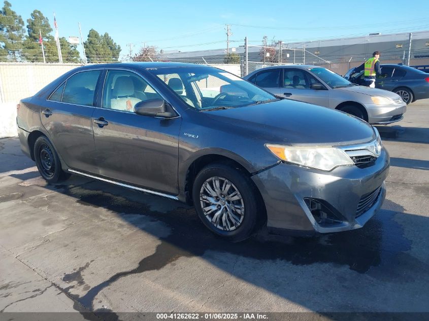 2013 TOYOTA CAMRY HYBRID