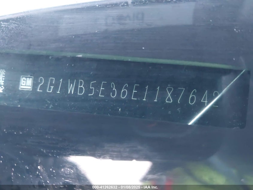 2014 CHEVROLET IMPALA LIMITED LT - 2G1WB5E36E1187642