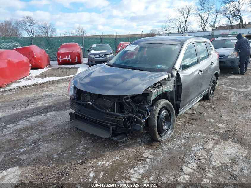 2018 Nissan Rogue S VIN: KNMAT2MV4JP509076 Lot: 41262681