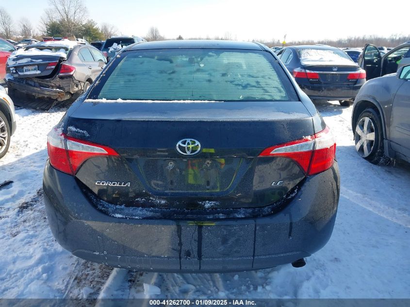 2015 TOYOTA COROLLA LE - 2T1BURHE2FC302017