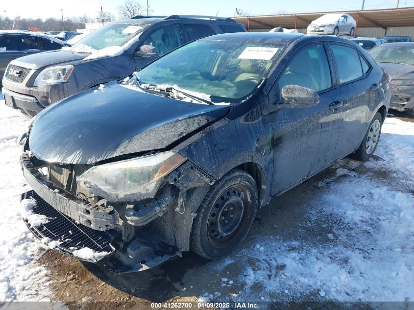 2015 TOYOTA COROLLA LE - 2T1BURHE2FC302017