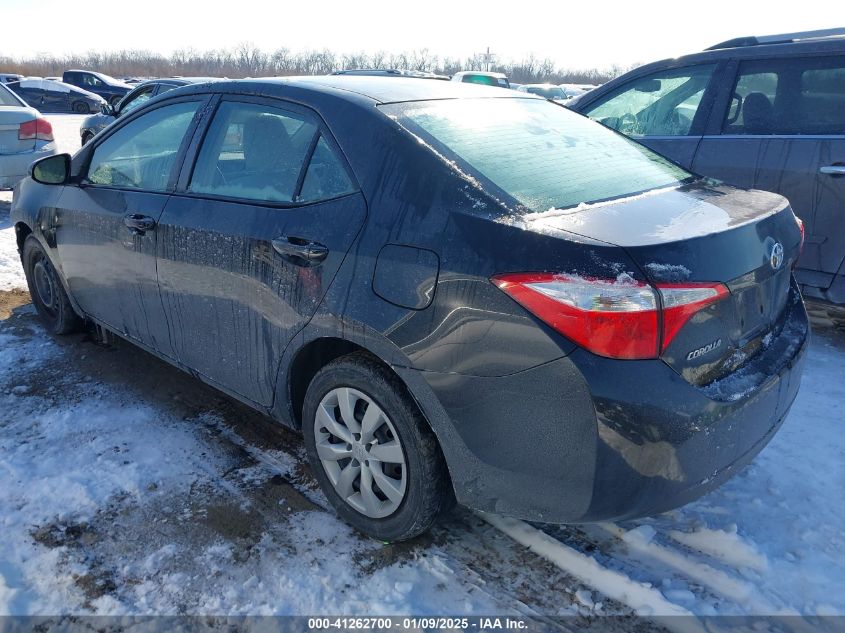 2015 TOYOTA COROLLA LE - 2T1BURHE2FC302017