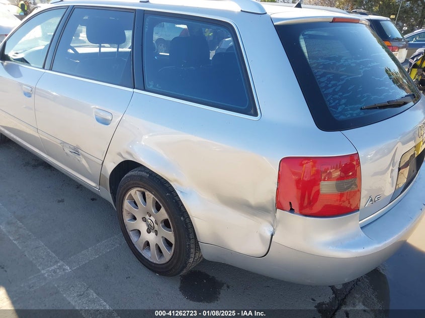 1999 Audi A6 2.8 Avant VIN: WAUDA34B1XN001289 Lot: 41262723