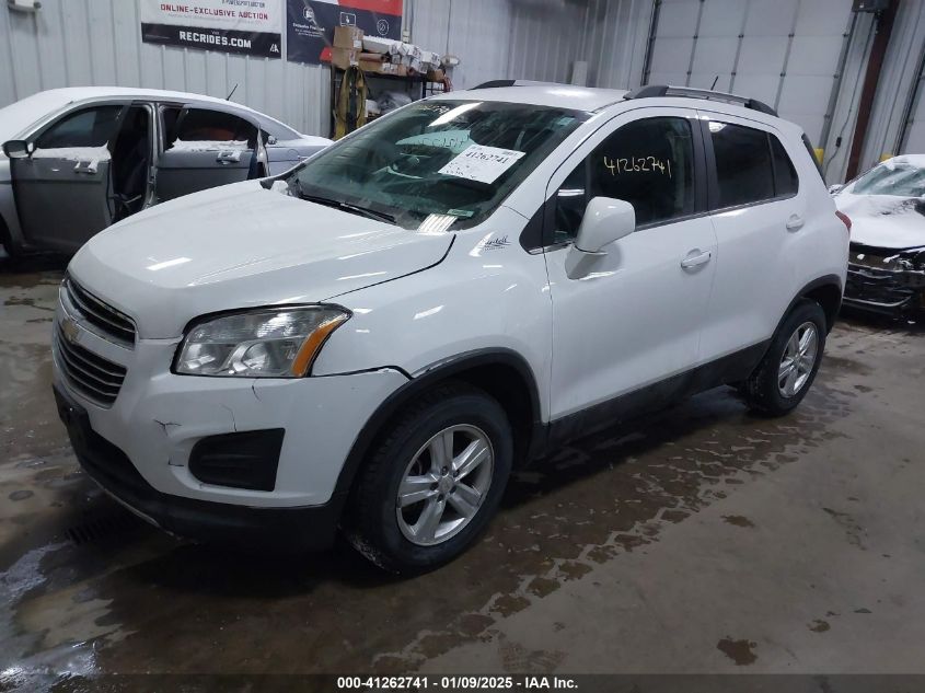 VIN KL7CJRSB6FB081917 2015 CHEVROLET TRAX no.2