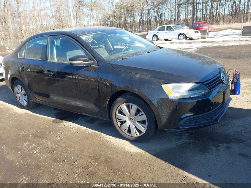 VIN 3VWD17AJXEM366208 2014 Volkswagen Jetta, SE no.1