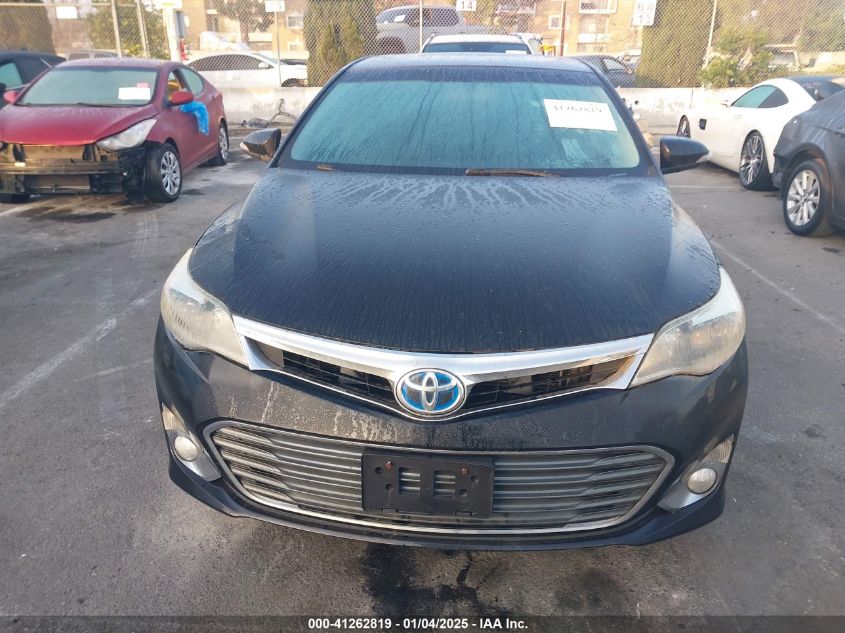 VIN 4T1BD1EB6DU007185 2013 TOYOTA AVALON HYBRID no.12