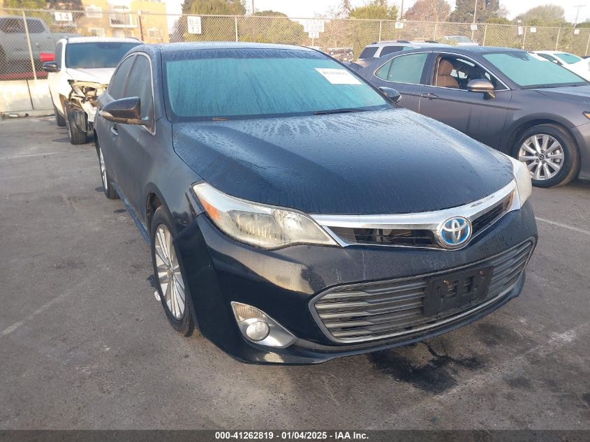 VIN 4T1BD1EB6DU007185 2013 TOYOTA AVALON HYBRID no.1