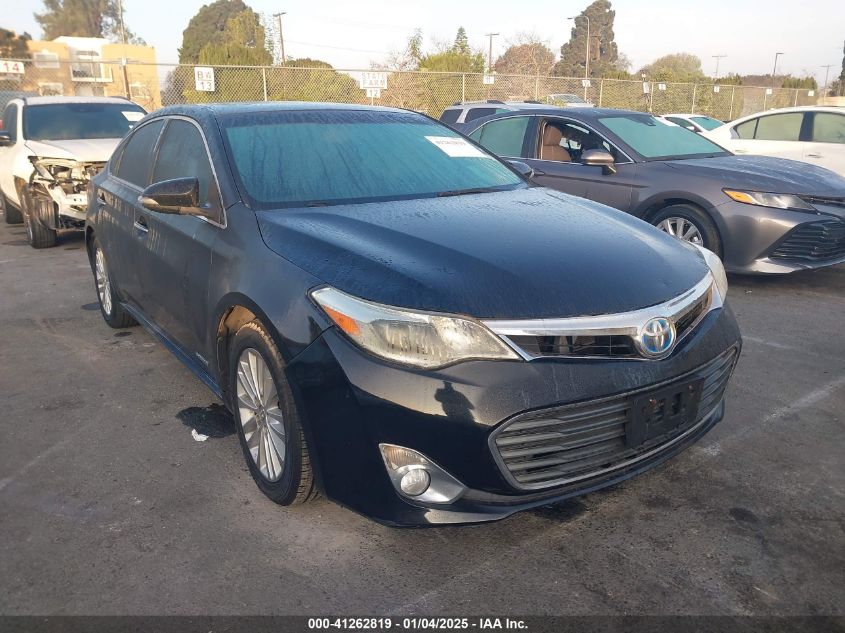 VIN 4T1BD1EB6DU007185 2013 TOYOTA AVALON HYBRID no.6