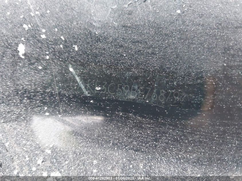 2011 BMW 328I VIN: WBAKE3C59BE768792 Lot: 41262903