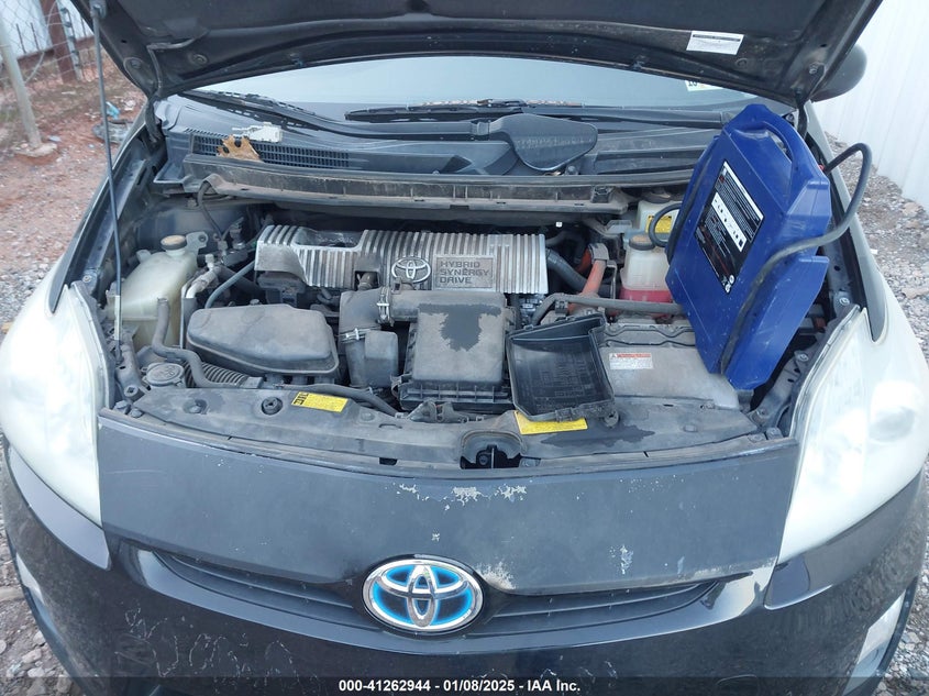 2011 TOYOTA PRIUS VIN: JTDKN3DU4B0257612
