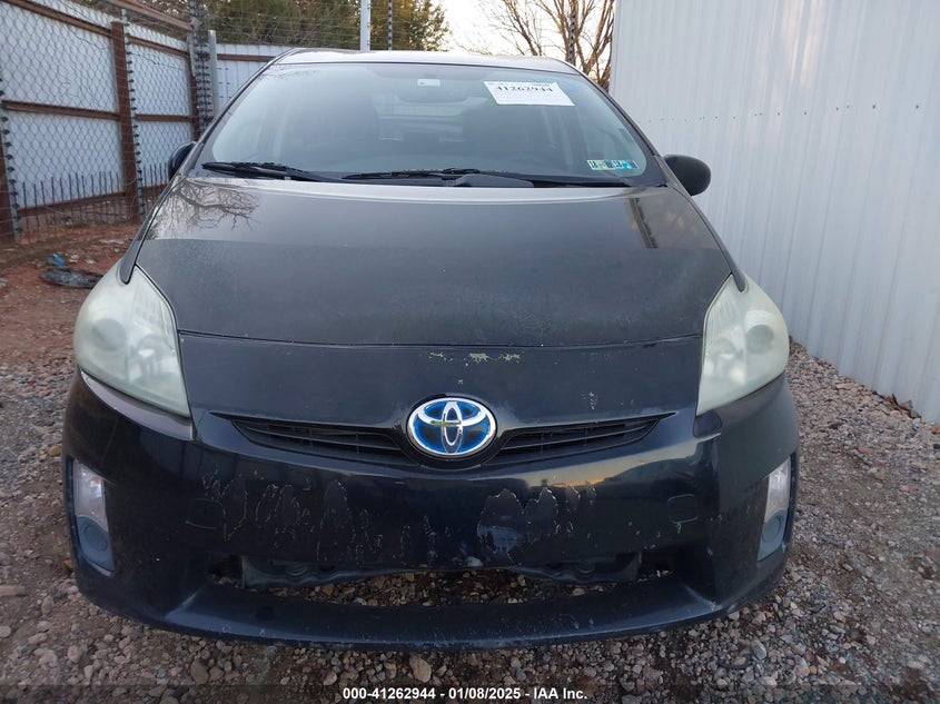 2011 TOYOTA PRIUS VIN: JTDKN3DU4B0257612