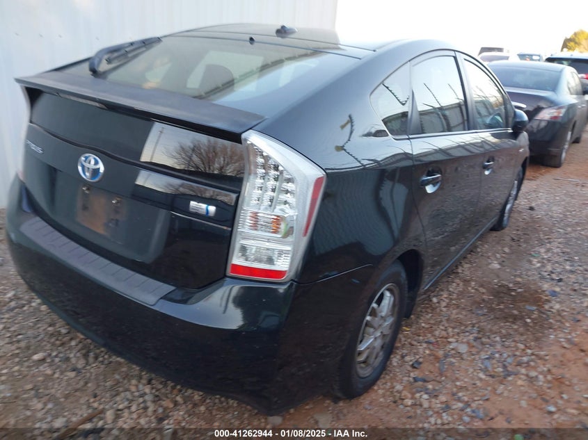 2011 TOYOTA PRIUS VIN: JTDKN3DU4B0257612