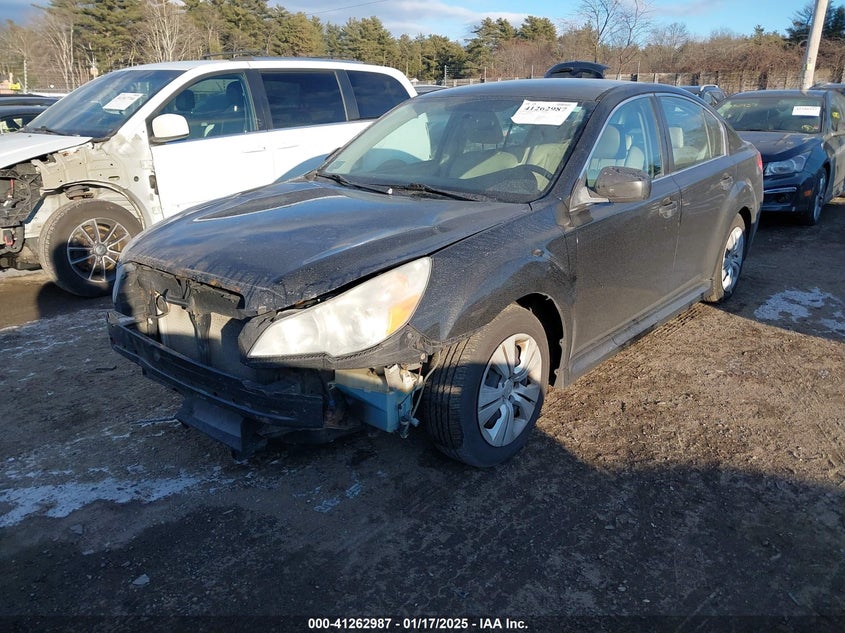 2011 SUBARU LEGACY VIN: 4S3BMAA60B1250440
