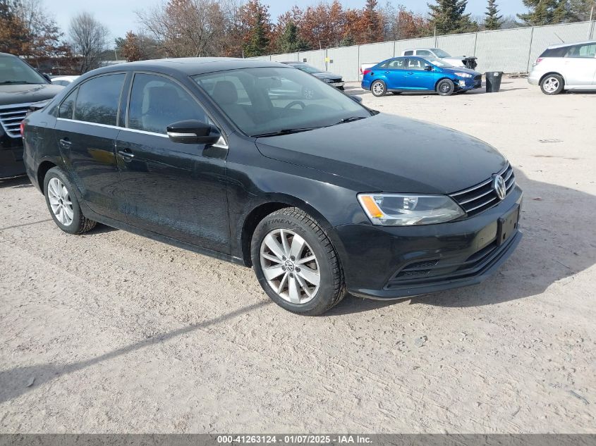 VIN 3VWD07AJ7FM312403 2015 Volkswagen Jetta, 1.8T Se no.1