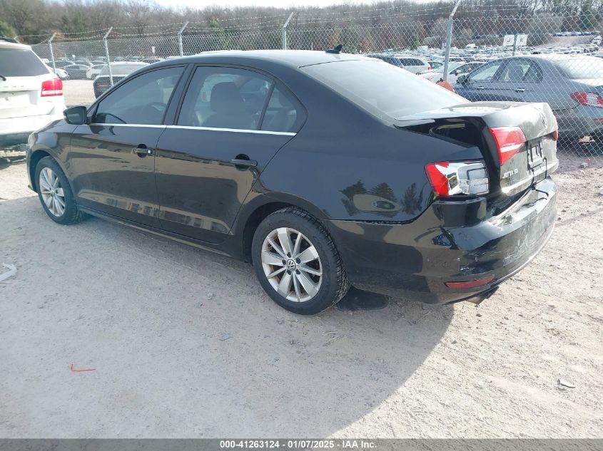 VIN 3VWD07AJ7FM312403 2015 Volkswagen Jetta, 1.8T Se no.3