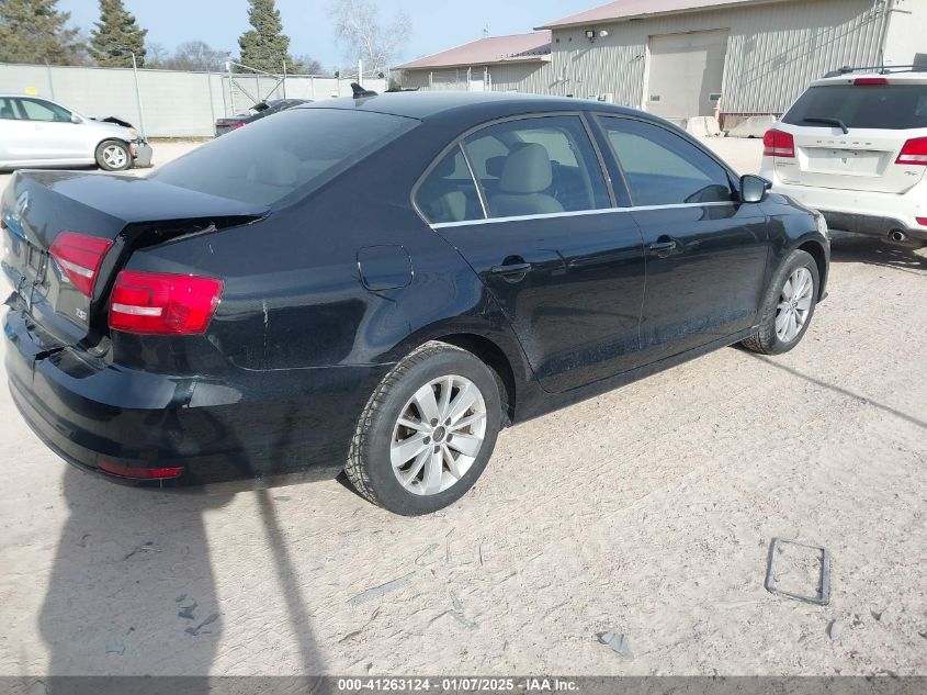 VIN 3VWD07AJ7FM312403 2015 Volkswagen Jetta, 1.8T Se no.4