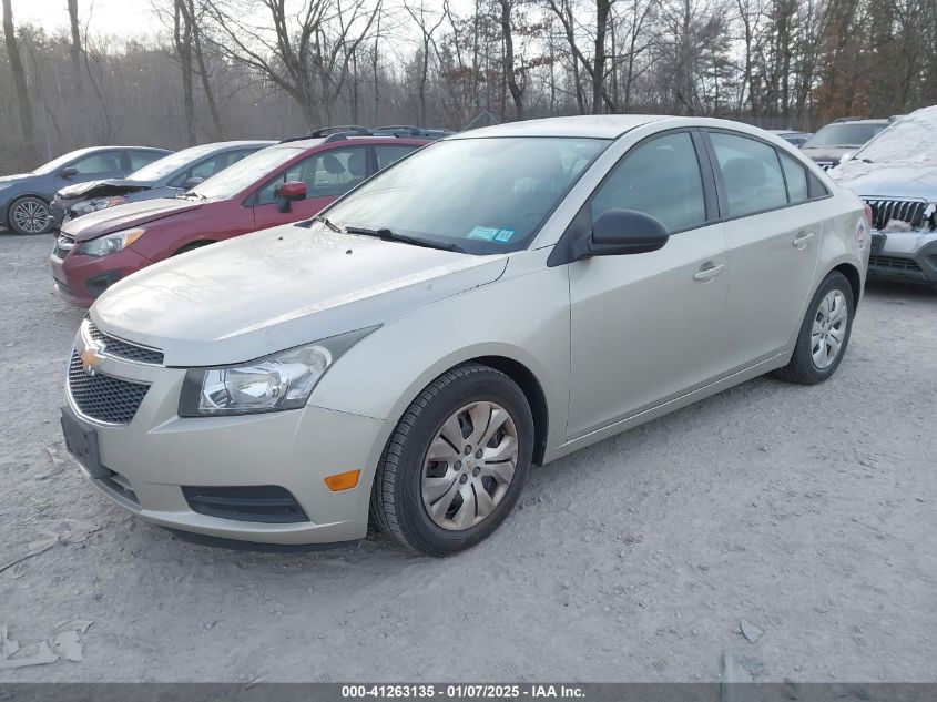 VIN 1G1PA5SG3D7327324 2013 Chevrolet Cruze, Ls Auto no.2