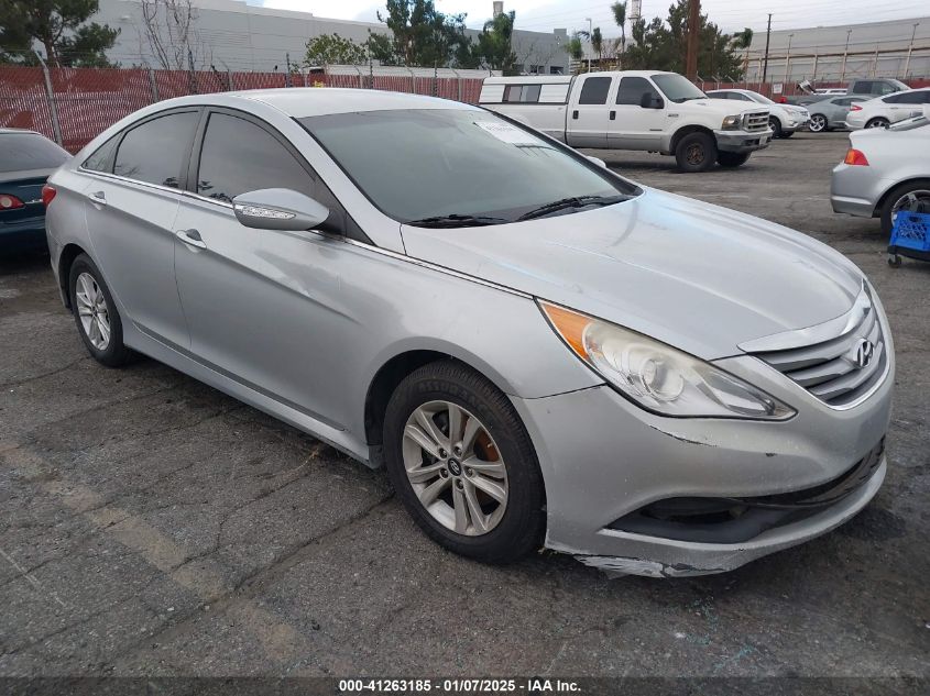 VIN 5NPEB4AC3EH926791 2014 Hyundai Sonata, Gls no.1