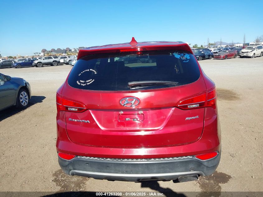 VIN 5XYZT3LB0GG321876 2016 Hyundai Santa Fe, Sport... no.16