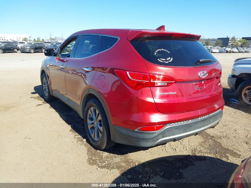 VIN 5XYZT3LB0GG321876 2016 Hyundai Santa Fe, Sport... no.3