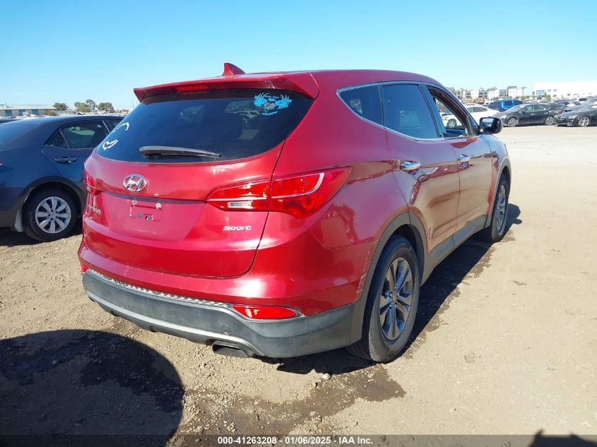 VIN 5XYZT3LB0GG321876 2016 Hyundai Santa Fe, Sport... no.4