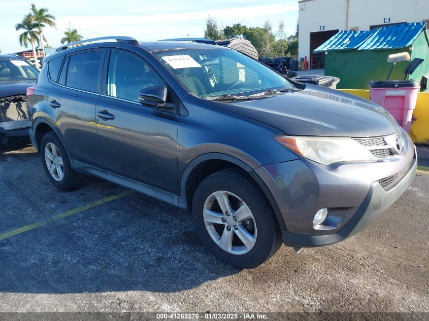 VIN 2T3RFREV3EW202767 2014 Toyota RAV4, Xle no.1