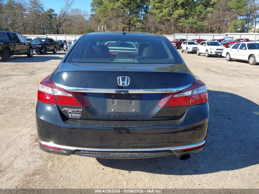 2016 HONDA ACCORD VIN: 1HGCR2F81GA115255