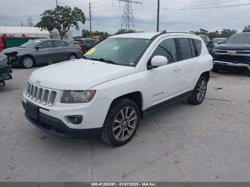 2014 JEEP COMPASS LIMITED - 1C4NJDCB5ED779922