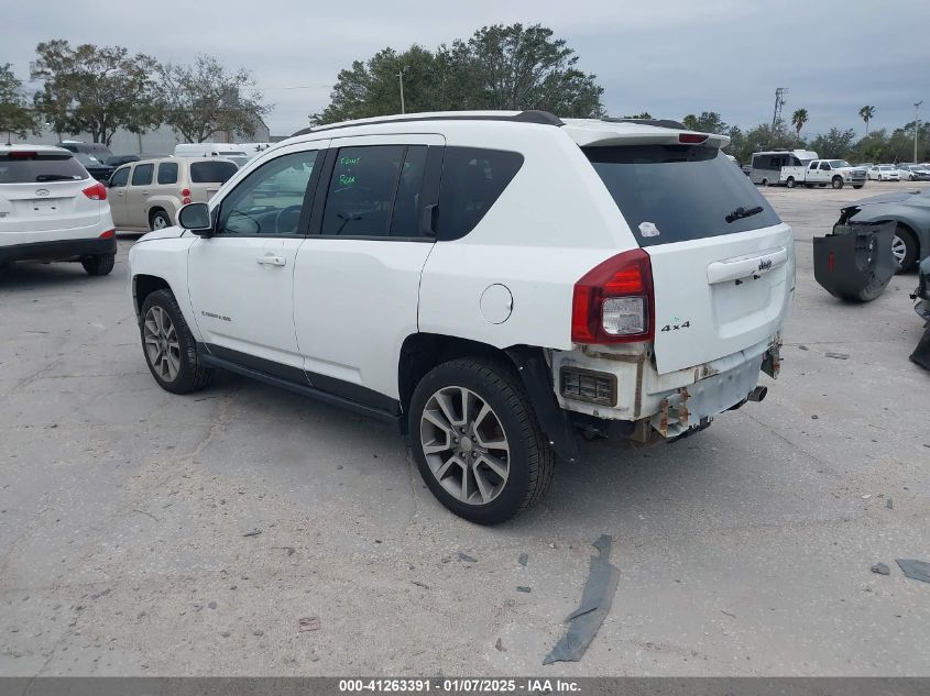 2014 JEEP COMPASS LIMITED - 1C4NJDCB5ED779922