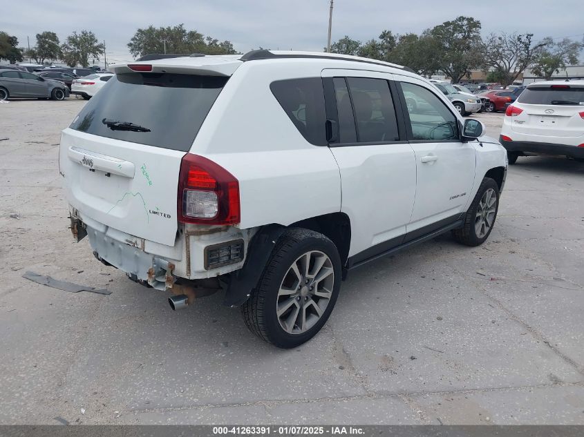 2014 JEEP COMPASS LIMITED - 1C4NJDCB5ED779922