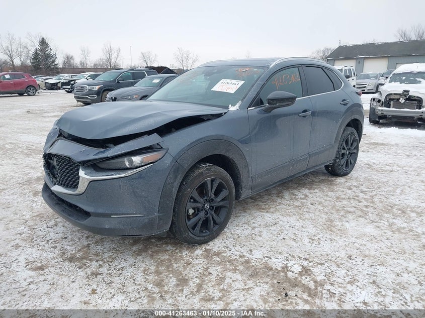 Vin: 3mvdmbcl7nm457690, lot: 41753814, mazda cx-30 carbon edition 20222