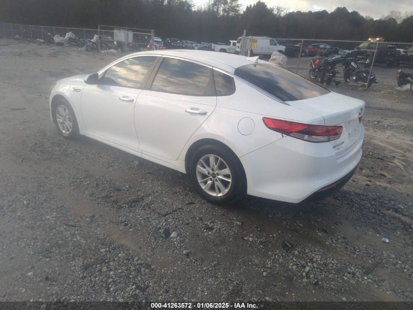 VIN 5XXGT4L31GG056234 2016 KIA OPTIMA no.3