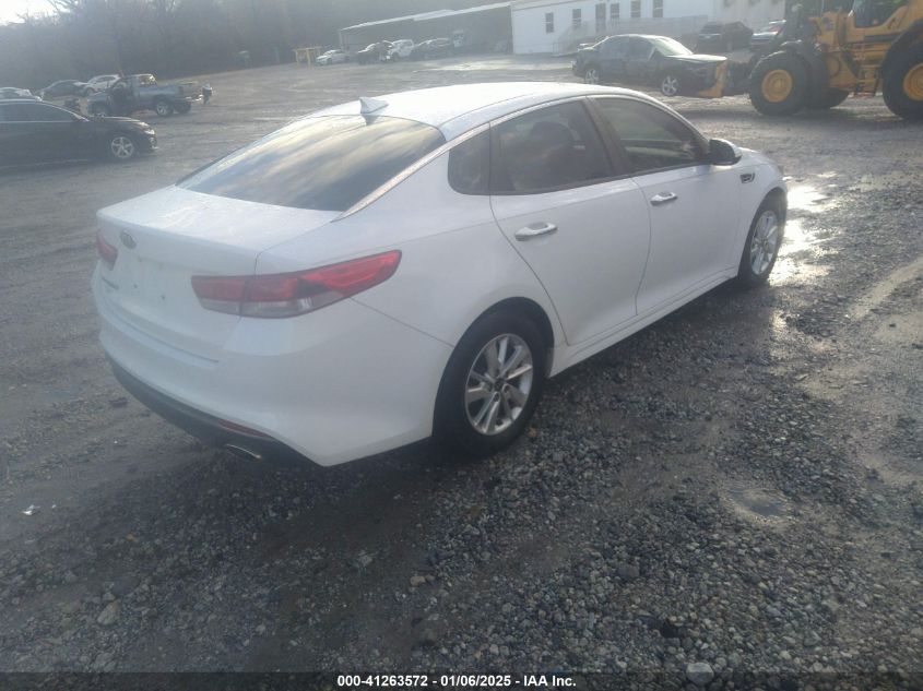 VIN 5XXGT4L31GG056234 2016 KIA OPTIMA no.4