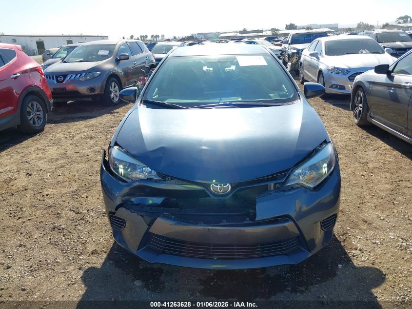 2015 TOYOTA COROLLA LE - 2T1BURHE8FC438572