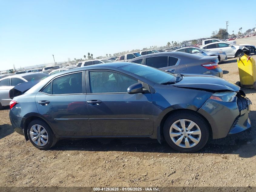 2015 TOYOTA COROLLA LE - 2T1BURHE8FC438572