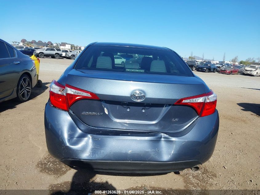 2015 TOYOTA COROLLA LE - 2T1BURHE8FC438572