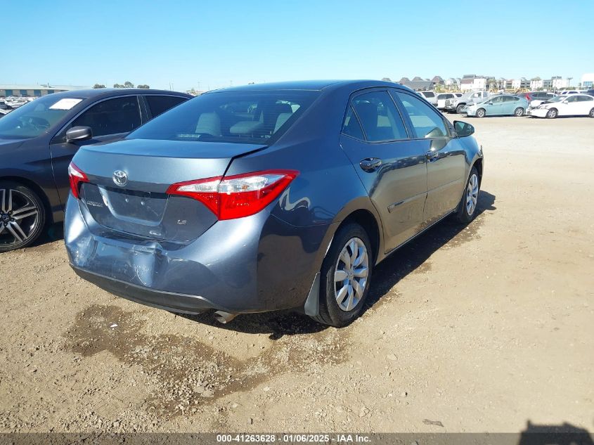 2015 TOYOTA COROLLA LE - 2T1BURHE8FC438572