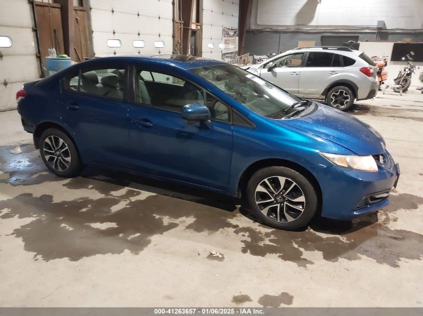 VIN 2HGFB2F86EH560171 2014 Honda Civic, EX no.1