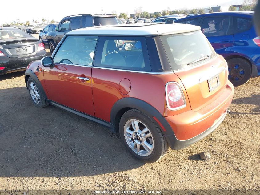 2012 Mini Cooper VIN: WMWSU3C52CT540682 Lot: 41263749