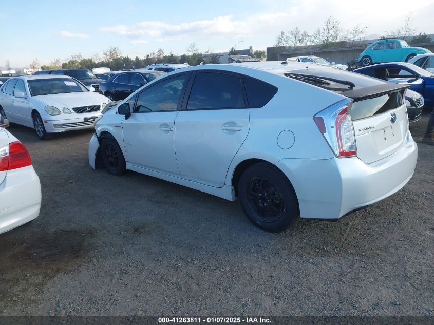 VIN JTDKN3DU2E1755564 2014 TOYOTA PRIUS no.3