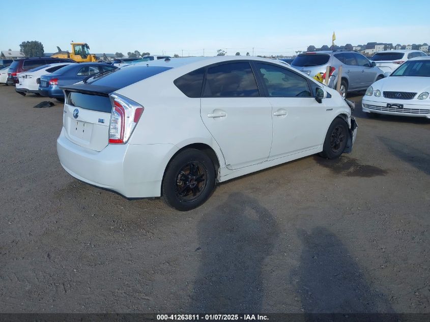 VIN JTDKN3DU2E1755564 2014 TOYOTA PRIUS no.4