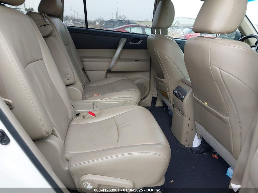 2013 Toyota Highlander Se V6 VIN: 5TDBK3EH9DS198762 Lot: 41263901