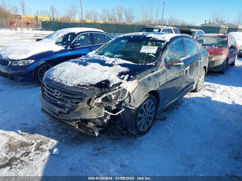 VIN 5NPE34AF1GH432441 2016 HYUNDAI SONATA no.2