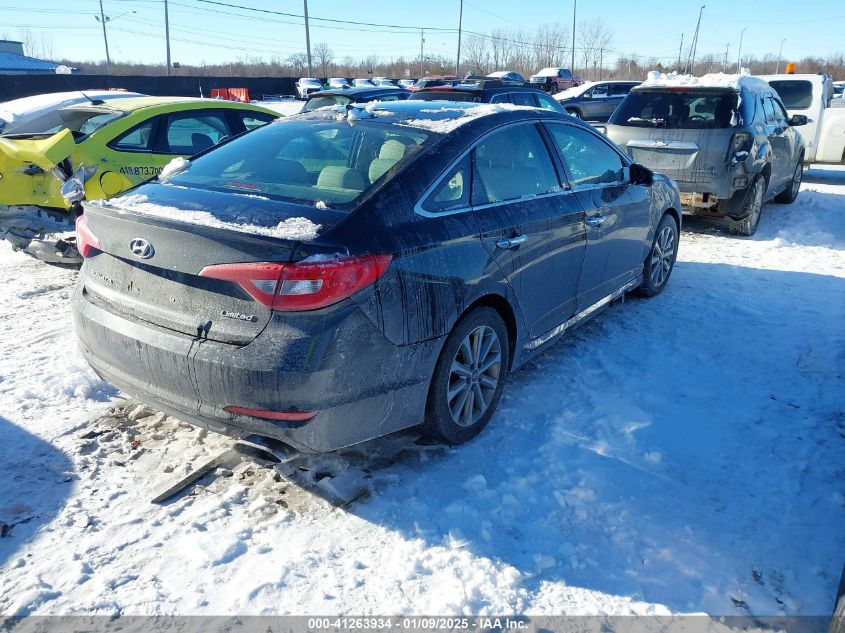 VIN 5NPE34AF1GH432441 2016 HYUNDAI SONATA no.4