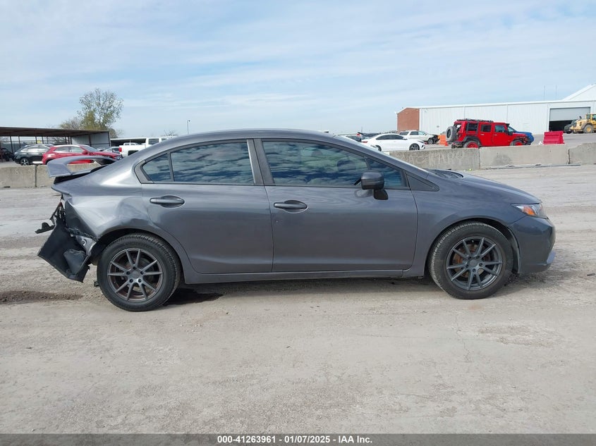 2014 HONDA CIVIC VIN: 19XFB2F51EE065120