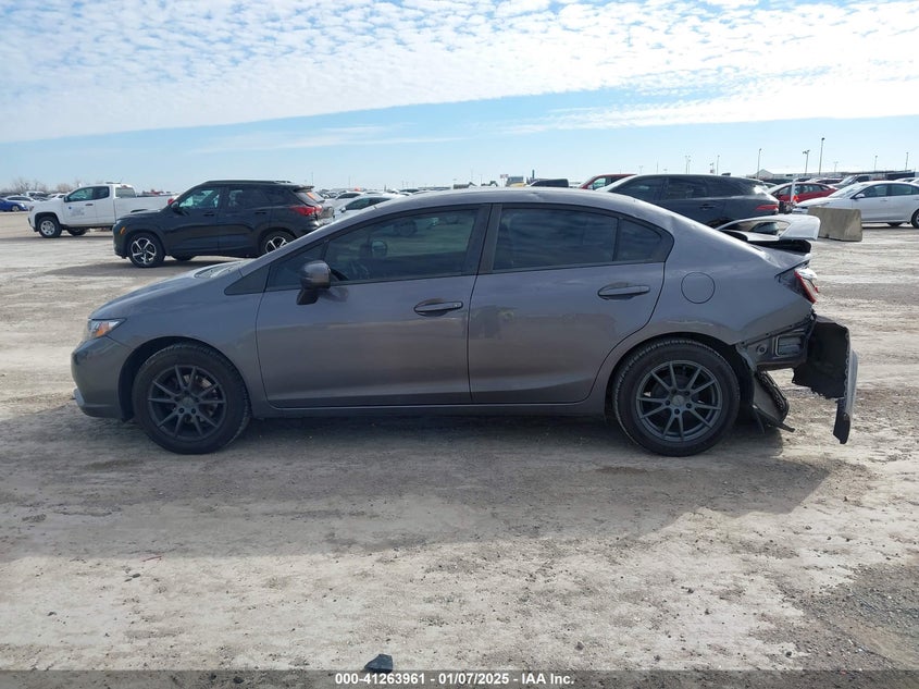 2014 HONDA CIVIC VIN: 19XFB2F51EE065120