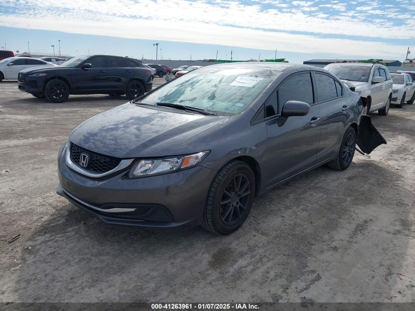 2014 HONDA CIVIC VIN: 19XFB2F51EE065120