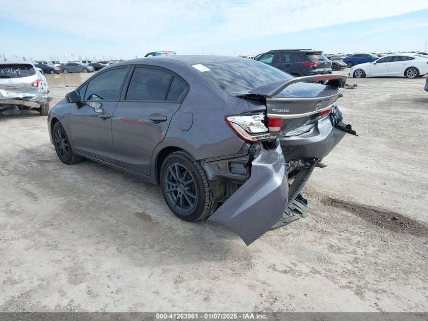 2014 HONDA CIVIC VIN: 19XFB2F51EE065120