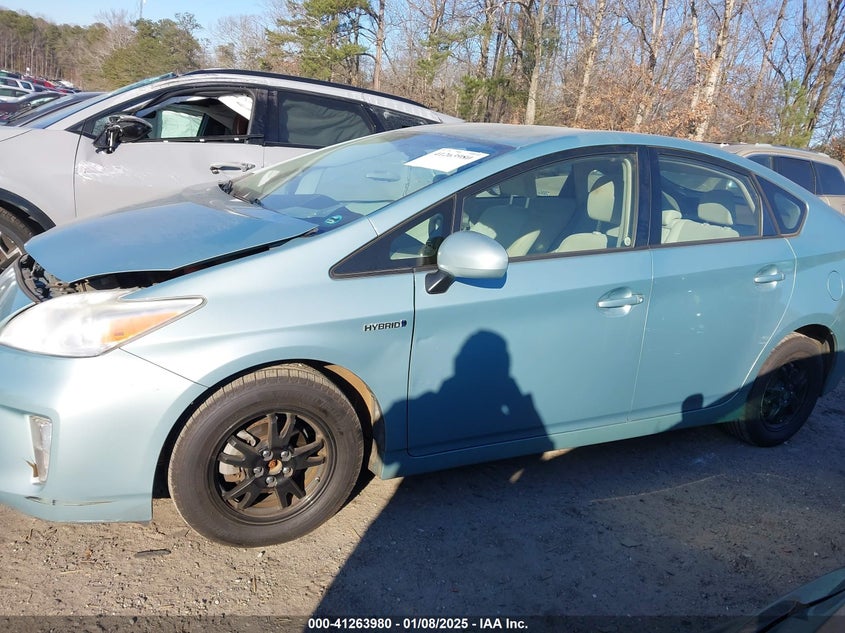 2013 TOYOTA PRIUS VIN: JTDKN3DU6D5626797